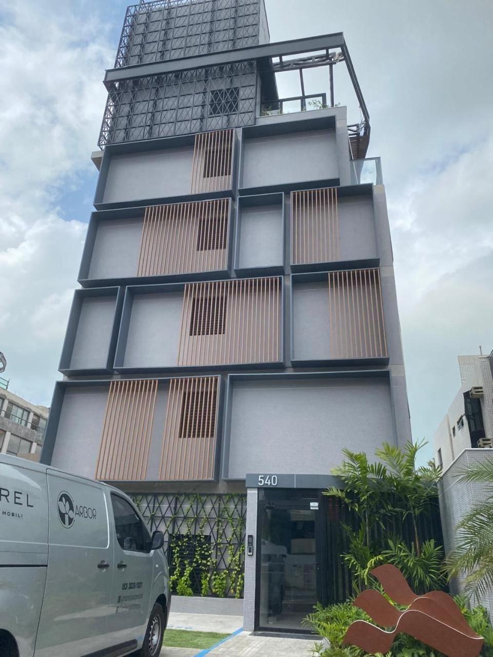 Apartamento Flat Pe Na Areia Bessa Vista Mar