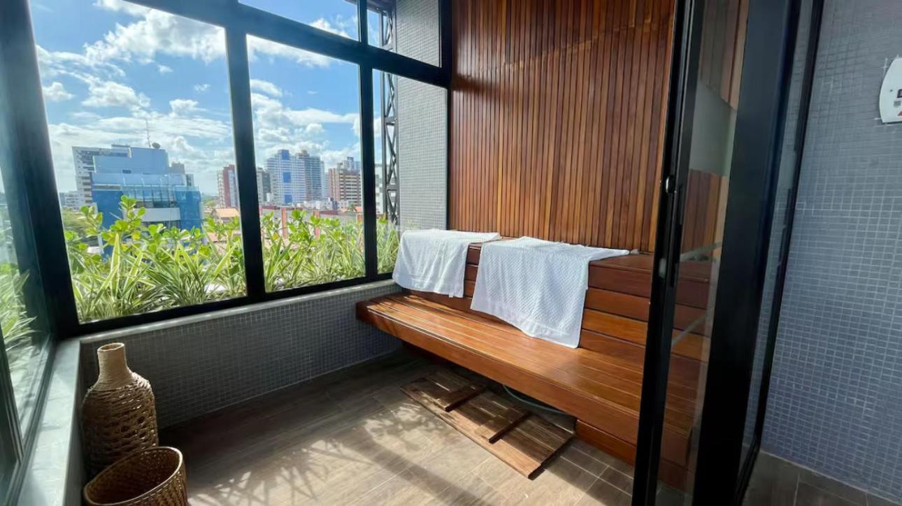 Apartamento Flat Pe Na Areia Bessa Vista Mar João Pessoa